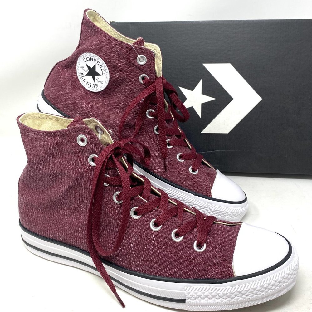 Converse Chuck Taylor AS Canvas HighTop Burgundy M - Picture 6 of 8